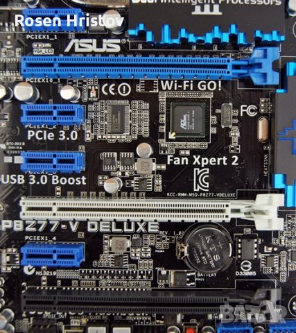 ASUS P8Z77-V DELUXE + CORE I5 3570K., снимка 2 - Дънни платки - 39458366