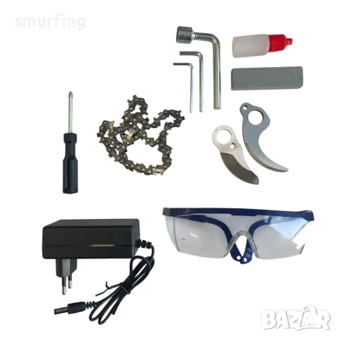 2в1 Акумулаторна Лозарска Ножица и Трион с Омасляване 36V 8AH STAHLMAYER, снимка 8 - Други инструменти - 49986759