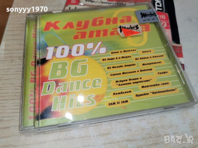 КЛУБНА АТАКА ЦД-MARKOS MUSIC 0912251433, снимка 3 - CD дискове - 52707770