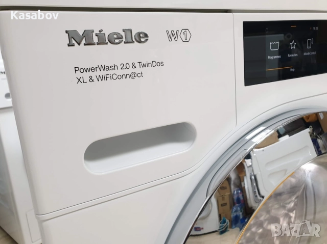 Miele - 9кг - WiFi - TwinDos - Пералня Миеле 12м Гаранция, снимка 14 - Перални - 51980118