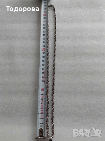 Сребърен кръст със сребърен ланец, ръчна авторска работа-сребро 925/4 евро за грам/, снимка 13 - Колиета, медальони, синджири - 52497805