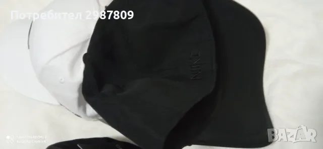 PUMA   NIKE  Спортни Шапки с козирка  Black&White, снимка 8 - Шапки - 47398540