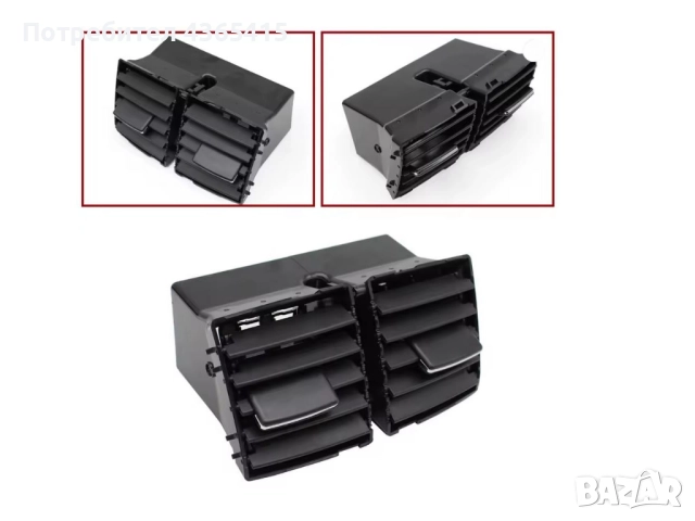 Въздуховод за Mercedes GL-Class X164 (2006–2012) – Заден Централен, 1648300454, снимка 2 - Части - 51824020