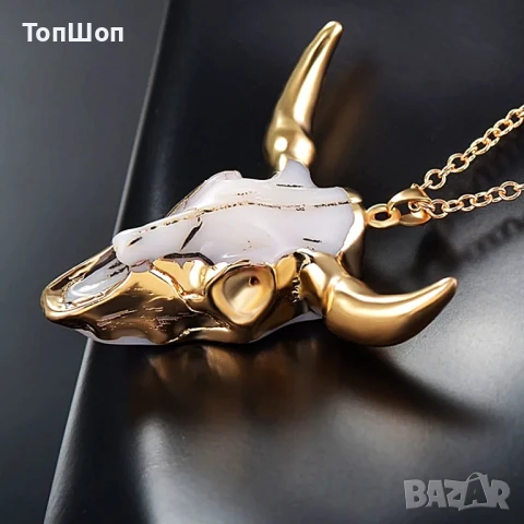 Колие рога трофей / Ловен трофей, снимка 4 - Колиета, медальони, синджири - 50739417