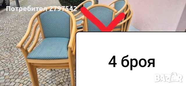 Дървени столове А80