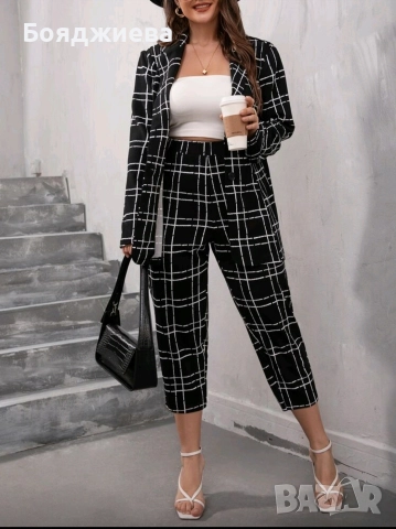 Костюм сако и панталон, ХЛ, снимка 3 - Сака - 52669010