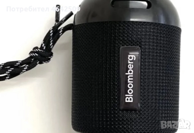 Преносим Високоговорител Тонколона Bloomberg Bluetooth USB, снимка 6 - Bluetooth тонколони - 52419916
