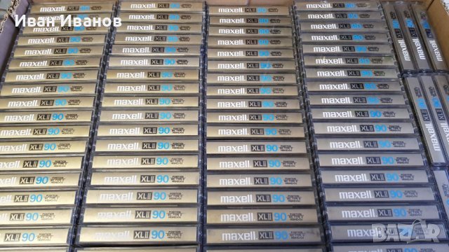 MAXELL XL II японски хромни аудиокасети / "златни"/, снимка 2 - Аудио касети - 43838871