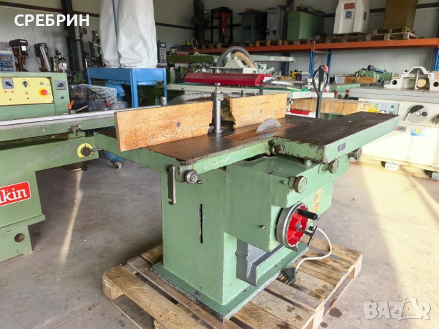 Циркуляр с карета + фреза трифазнен, снимка 2 - Други машини и части - 52630194