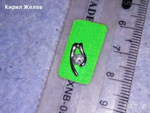 ПРЕКРАСНО СРЕБЪРНО МАРКОВО РОДИРАНО СРЕБРО 925 СКЪПОЦЕННО МЕДАЛЬОНЧЕ АРТ ПЕНДАНТ 27642, снимка 3 - Колиета, медальони, синджири - 40500772