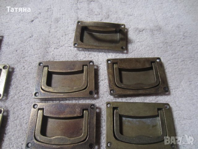 дръжки за мебели - състарен месинг  и керамика и н осачи за рафтове за, снимка 11 - Шкафове - 28891572