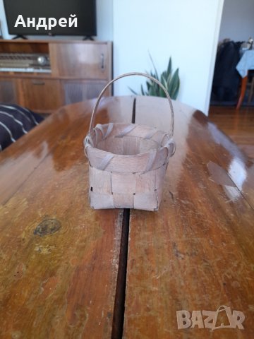 Стара кошница,кошничка #3, снимка 2 - Други ценни предмети - 40391698