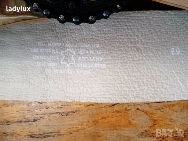 Естествена Кожа, Нов Колан, 80 см. Код 1448, снимка 3 - Колани - 35370212