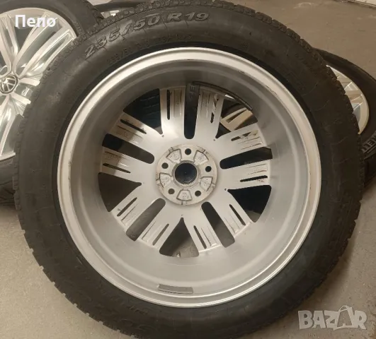 Оригинални джанти с гуми зимни 19 цола Vw Tiguan дот 2021г, снимка 3 - Гуми и джанти - 47914876