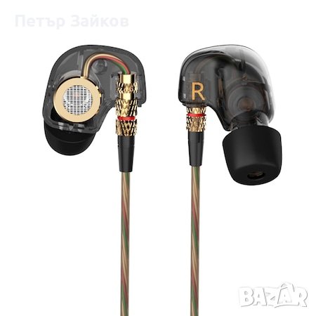 Аудио слушалки in-ear Knowledge Zenith KZ ATE с Микрофон, снимка 2 - Слушалки и портативни колонки - 42938449