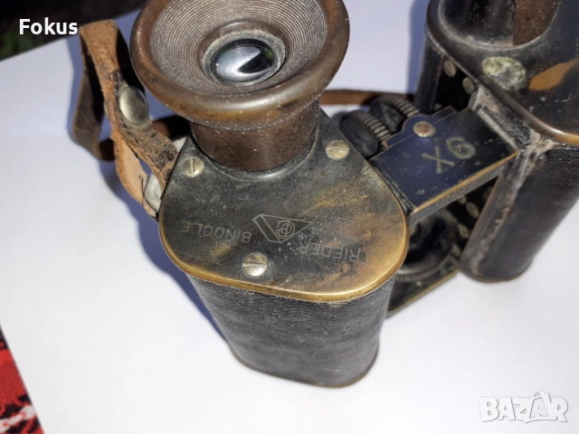 Уникат Антика - Бинокъл Германия -C.P. Goerz Berlin - 19 век, снимка 4 - Антикварни и старинни предмети - 53279274