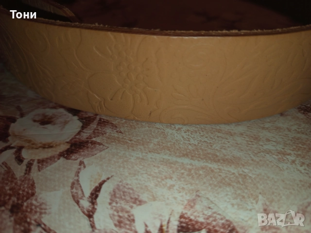 TCM Оригинал Нов Дамски Колан Изцяло от Естествена Кожа 115см, снимка 14 - Колани - 52675797