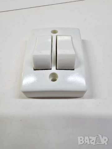 Двоен ключ за осветление 6 ампера  лампи, снимка 2 - Друга електроника - 50828895