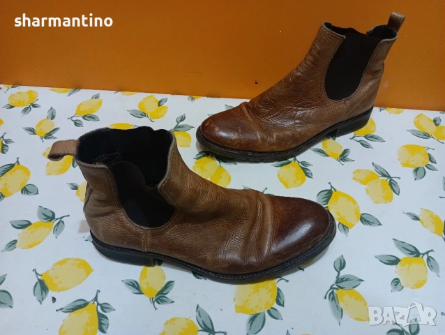 Tommy Hilfiger N 42 кожени - 34 лв, снимка 9 - Дамски боти - 51974933