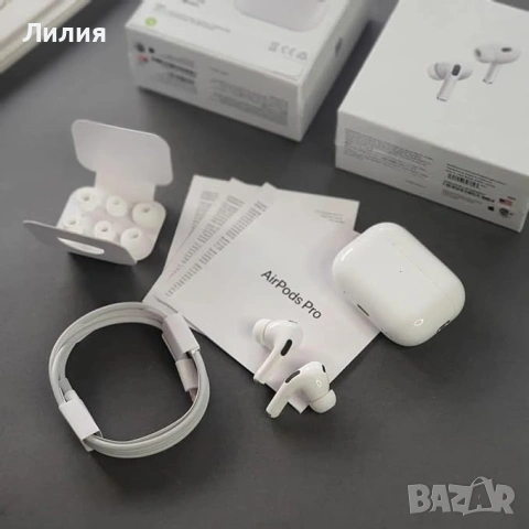 Слушалки с Bluetooth AirPods 2