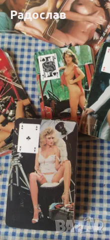 Evelina стари еротични карти за игра , снимка 3 - Карти за игра - 48429201