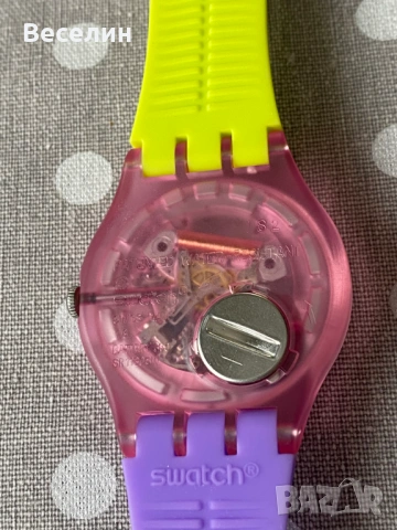 Часовници Swatch Dip и Swatch Originals Fun In Blue, снимка 5 - Дамски - 53384390