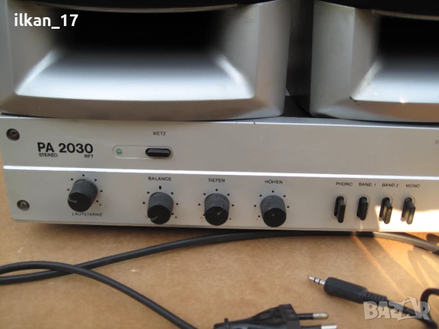 Усилвател PA2030 и SHARP Тонколони в добро състояние работят прекрасно , снимка 4 - Тонколони - 51304048