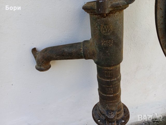 Немска ръчна водна помпа, снимка 3 - Водни помпи - 35235620