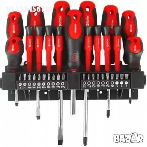 Отвертки и битове MAR-POL - 37 части