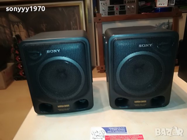SONY-2БР ТОНКОЛОНИ 23Х20Х18СМ-SWISS 2901231913, снимка 8 - Тонколони - 39478890