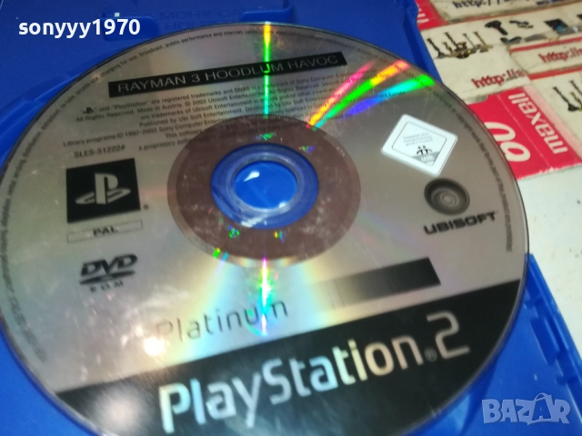 SONY PS2 GAME-RAYMAN 3 2611251029, снимка 7 - Игри за PlayStation - 52545580
