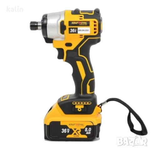 Комплект акумулаторен безчетков импакт и винтоверт 36V 8Ah, снимка 2 - Винтоверти - 50490305