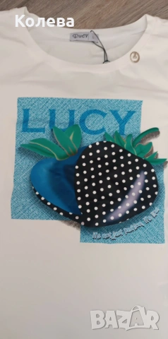 Блуза/тениска Lucy, снимка 3 - Тениски - 53240365