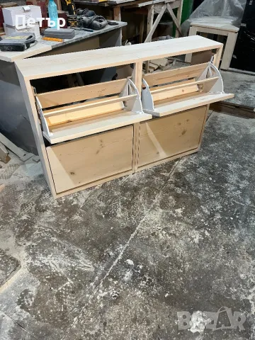 Шкаф за обувки от масив, снимка 4 - Шкафове - 50429367