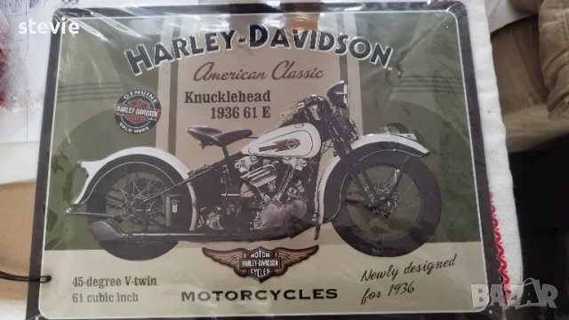 Нова табела Harley-Davidson 40х30