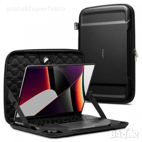 Калъф Spigen RUGGER ARMOR кейс MacBook Pro 13, снимка 1 - Лаптоп аксесоари - 38353840