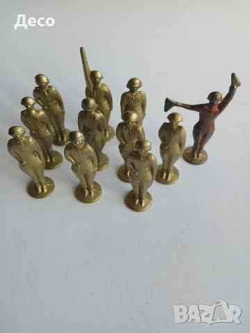 Стари метални руски фигурки войници., снимка 2 - Колекции - 52273795