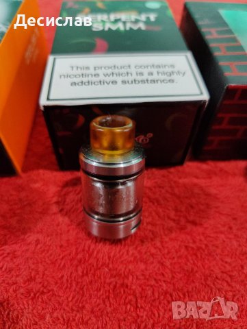Вейпинг техника изпарители картомайзер Aromamizer Lite RTA DL MTL Pharaon Mini Serpent Wotofo Zeus X, снимка 13 - Електронни цигари - 36728327