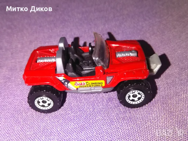 Колекционерска количка Mattel Jeep Hurricane - 22092 Matchbox, снимка 3 - Колекции - 50165972