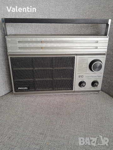 радио филипс 510, снимка 3 - Радиокасетофони, транзистори - 52788688