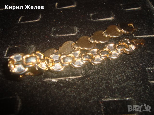 ПОЗЛАТЕНА МОДНА КРАСИВА ГРИВНА 22835, снимка 5 - Гривни - 33434890