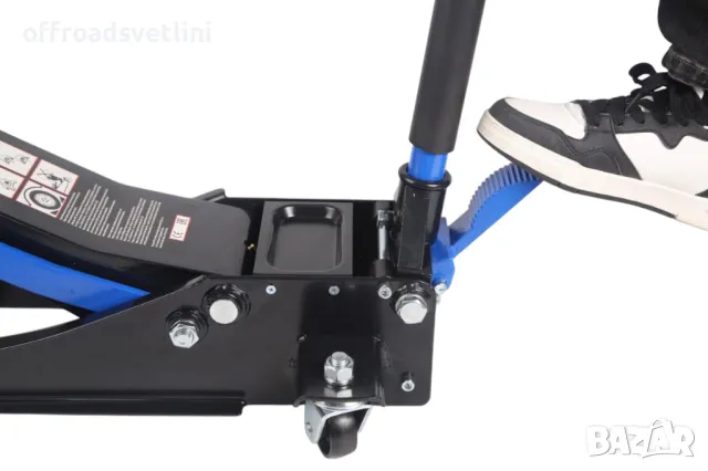 Нископрофилен крик крокодил  3,5 тона с педал  75 - 510 ММ HAWEK, снимка 6 - Други инструменти - 50156104