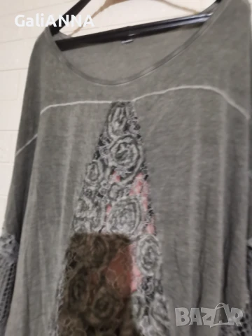 СТРАХОТНА ТУНИКА ЕФЕКТЕН МОДЕЛ 3XL-5XL, снимка 5 - Туники - 50803174