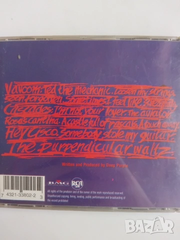 Deep Purple – Purpendicular - матричен диск музика, снимка 2 - CD дискове - 53597801