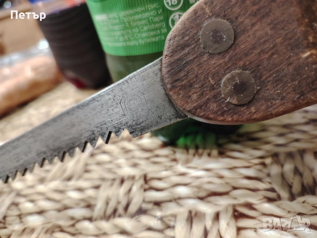 Стар немски трион с маркировка. , снимка 8 - Антикварни и старинни предмети - 51990863