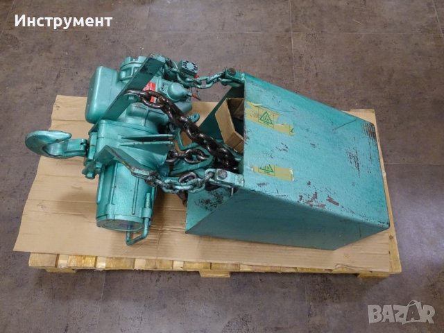 Верижен телфер с пневмозадвижване J.D.Neuhaus PROFI 3t Air Pneumatic Chain Hoist, снимка 13 - Подемници - 43486368