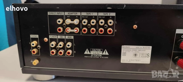 Стерео усилвател Sony TA-F570ES, снимка 3 - Ресийвъри, усилватели, смесителни пултове - 52454293