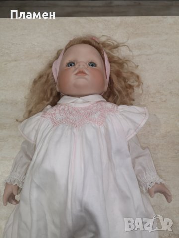 Колекционерска кукла порцелан, снимка 6 - Колекции - 40850342