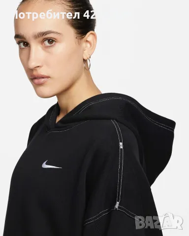 Дамско горнище : NIKE SPORTSWEAR SWOOSH S, снимка 7 - Суичъри - 48667338