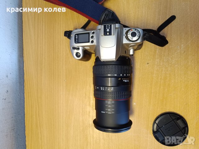 фотоапарат "CANON EOS 300"+обектив "SIGMA 28-200mm", снимка 8 - Фотоапарати - 43942345